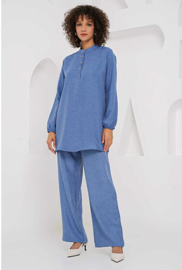 Blue Two-Piece Set